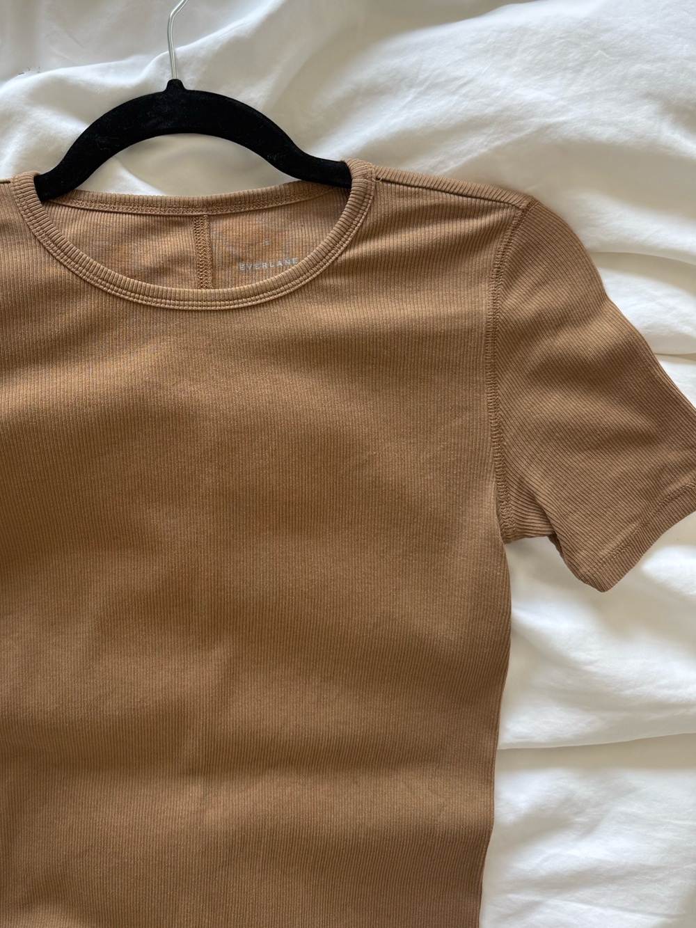 Everlane Pima Luxe Rib Tee - Picture 4 of 8